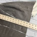 Au Lieu Soft Fuzzy Faux Fur lined Draped Vest Top Outerwear Small / Medium Gray Photo 14