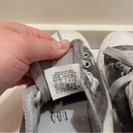 Converse  Sz 7 Grey White Low Top Sneakers Photo 4
