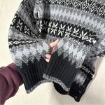 Obermeyer Obermayer Women’s 100% Wool Joanna Sweater Pullover Crewneck Ski in Pattern M Photo 5