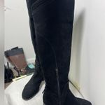 Vince Camuto  Karinda Black Suede Over The Knee Boot Sz 10 Photo 3