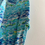 Lilly Pulitzer  Kori Sleeveless Mini Dress in High Tide Toile Blue Size XS Cotton Photo 10