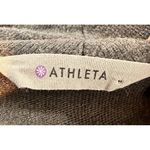 Athleta Women's Cardigan Small Gray Open Front Pockets Long Sleeve Casual Photo 5