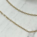 Gold Tone Double Strand Chain Link Belt Photo 10