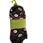 Kate Spade Womens 3-Pair Socks Set Floral & Striped Patterns One Size Fits All Photo 4