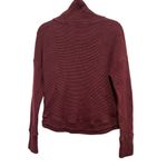 Sweaty Betty Knit Restful Boucle Sweatshirt in Burgundy Xsmall Photo 2