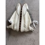 Brunello Cucinelli Auth  Cream Tan Suede W/microbeads Low Top Sneakers EU37.5 US7 Photo 5