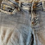 Miss Me Lucille Bootcut Yellow Embroidery Light Wash Size 28 Photo 2