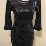 Charlotte Russe Black Sequin Night Out Small Dress Photo 0