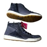 Comfortiva Lupine High Top Sneaker Multi Textured Suede Blue Sneakers NEW Sz 7.5 Photo 0