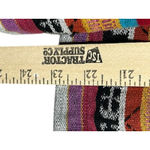 Chicos Design Vintage Striped Cotton Button Down Jacket Sz 0 Small‎ Boho Hippie Photo 6