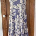 Gap  Blue Floral Sleeveless Sundress Soft Knit Size Medium 💚🍄 Photo 0