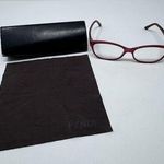 Fendi F940 602 Red Eyeglass Frames Only with Case and Cleaning Cloth 53-15-135 Photo 0