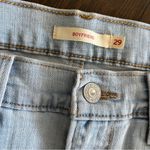 Levi's Levi’s Lightwash Denim Boyfriend Ankle Jeans Photo 2