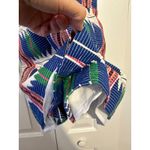 Woven Pattern Halter Romper, Sleeveless‎ Jumpsuit, Unique Print, Casual Party White Size XS Photo 2