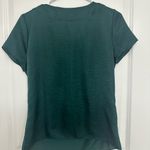 Talbots Emerald Green Embellished Blouse Women’s 4 Photo 3