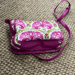 Vera Bradley  Shoulder Bag Crossbody Purse Julep Tulip Retired Pattern Purple Photo 6