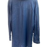 Live a Little NWT  Chambray Button Down Blouse Photo 1