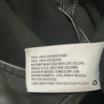 Wild Fable  Black Faux Leather Spaghetti Strap Dress Photo 9