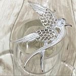 Dove Sarah Coventry Silver-tone  Bird Brooch Photo 3
