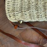 Patricia Nash  Women Bonella Spring Wicker Natural Tan Susella Crossbody Mini Bag Photo 4