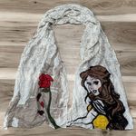 Disney Parks Beauty And The Beast Belle Lightweight Scarf Photo 0