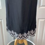 Old Navy XS // NWT black embroidered off the shoulder shift dress Photo 2
