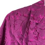 CAbi NWT  FROLIC Jacket in Plumberry Lace Long Sleeve Blazer Size 6 #128 Photo 2