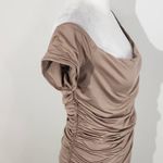 Tan Bodycon Mini Dress Size Medium Tobi Sexy Bodycon Dress New Years Eve Photo 3
