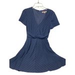 Hutch Navy Striped Fit & Flare Dress – Size S – NWOT Photo 1