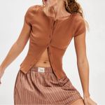Free People NWT Most Wanted Cardi | Medium | Color: Rust Photo 0
