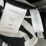 New York Co Jumpsuit Womens XS Black White Striped Off Shoulder Wide Leg Modern Photo 11