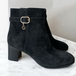 Kate Spade suede leather ankle boots black 10 Photo 13