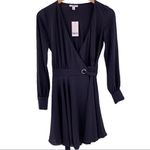 Bar III ‎ black wrap dress size XS NWT Photo 1