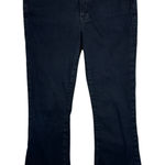 frame denim FRAME SZ 29 Le Crop Mini Boot Jeans Stretch Mid-Rise Carter Blue Wash Zip-Fly Photo 0