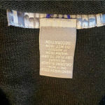 Carroll Reed Black Christmas Cardigan with Angel Embroidery – Size L Size L Photo 5