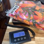 Farm Rio  Womens Mango Macaw Mini Dress Small NWT $185 Long Sleeve Ruffle Orange Photo 9