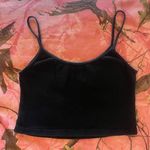 Brandy Melville rare black embroidered gold angel cami Photo 5