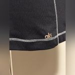 Alo Yoga EUC Black and White Cool Fit Workout Top size small Photo 6