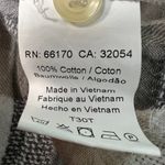 11.1. Thylo Plaid Peplum Gauzy Womens Top Small Chic Coastal Western Cowgirl Brown Photo 8