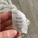 Urban Outfitters Size Medium White Flowy Striped Tank Top. Photo 2