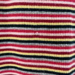Sundry  Ribbed Racerback Mini Fitted Bodycon Dress Multicolor Stripe Size 1 (S) Photo 6