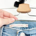 Levi's  Womens Distressed High Rise Ribcage Ankle Straight Leg Jeans‎ Size 29 Blue Photo 4