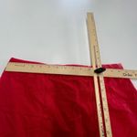 J.Crew Skirt Womens 4 Red Pink Coral Velvet Mini A Line New Photo 5