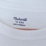 Madewell 💙SALE 3/$25 Whisper Cotton Crew Neck White Short Sleeve TShirt Top XXS Photo 5