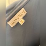 ASOS one shoulder baby blue maxi dress Photo 3