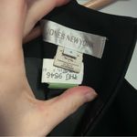 Jones New York  Black Halter Sheath Career Dress Photo 3