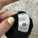 Lululemon  Black Ribbed Crop Tank Size 8 Photo 3