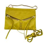 Botkier Bag Citron Yellow Legacy Mini Convertible Crossbody Handbag Purse Tassel Photo 0