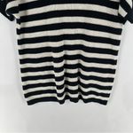 CAbi  Whistle Cardigan‎ Striped Button Front V-Neck Relaxed Dolman Sleeve Pockets Photo 12