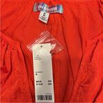 Urban Outfitters  Dress Medium red Rebecca long sleeve scarlet crimson mini NWT Photo 9